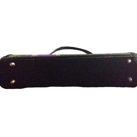 Handmade Joanie's Creations Tapestry Multicolored BoHo Vibe Zip Shoulder Purse - Picture 7 of 9